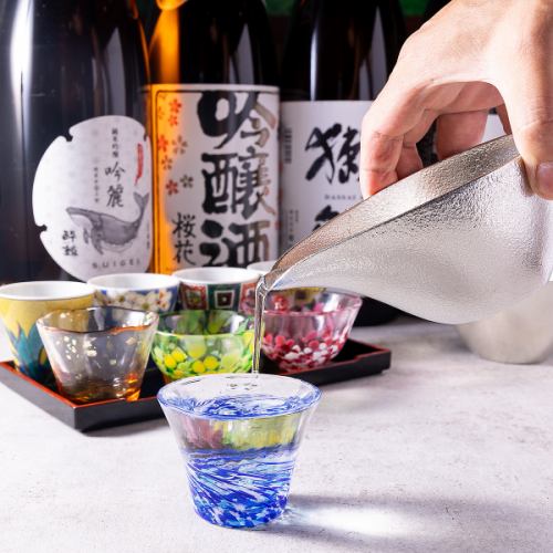 全40種の日本酒飲み放題