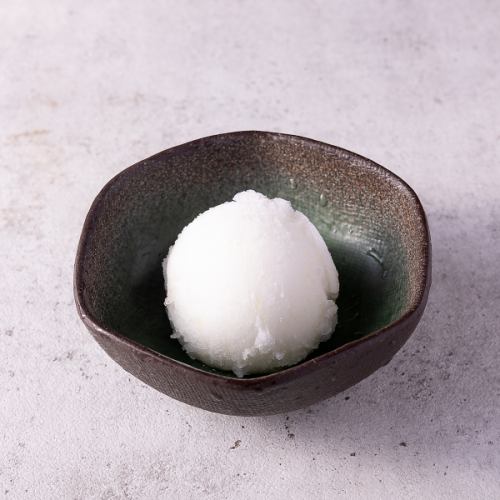 本日のシャーベット