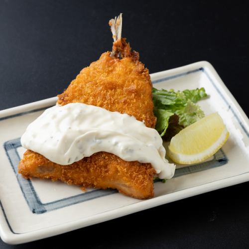 deep-fried horse mackerel