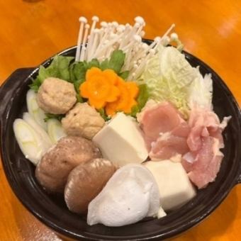 【飲み放題付き】忘年会・新年会に！笑ちゃんの鍋コース♪