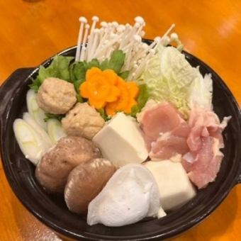 【飲み放題付き】忘年会・新年会に！笑ちゃんの鍋コース♪