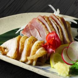 Satsuma chicken sashimi