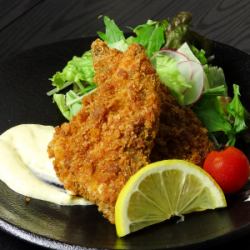 Our proud fried horse mackerel (3 pieces)