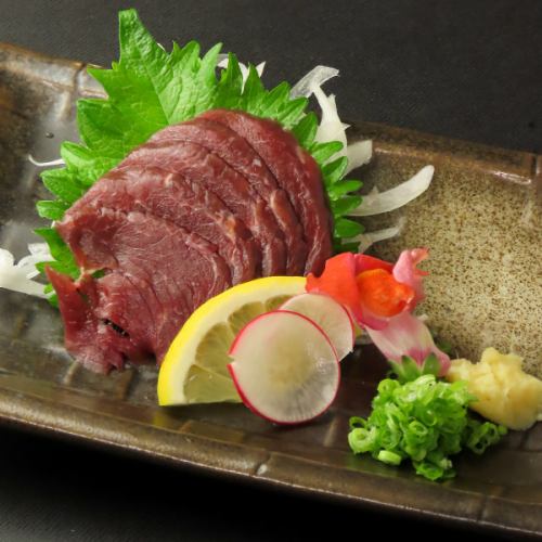 熊本直送　赤身馬刺し