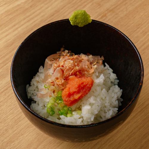 明太茶漬け
