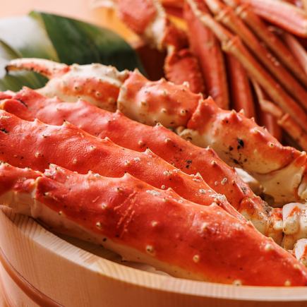 Reservation only! All-you-can-eat king crab course: 17,380 yen (until September 3rd)