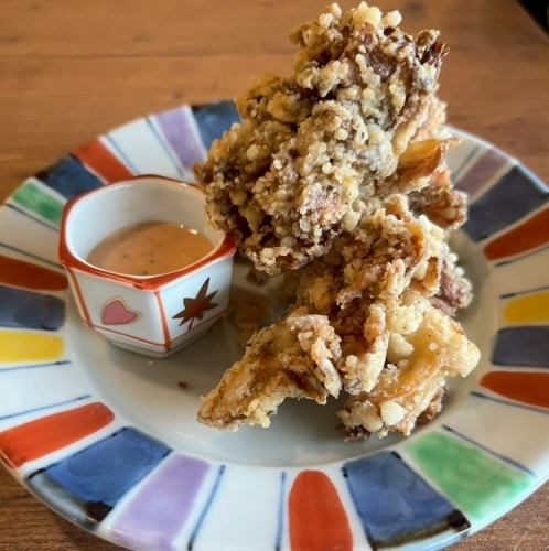 舞茸ザクッザクッ