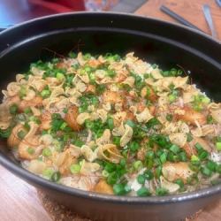 STAUB炊き！ちりめんじゃこのぺぺペペロンチーノ飯