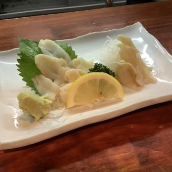 whelk sashimi