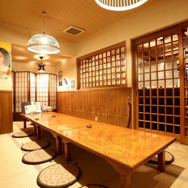 [Completely private room banquet] We have private tatami room seats that can be used by up to 20 people! For formal occasions such as company banquets and drinking parties on the way home from work, private parties such as drinking parties with friends. You can also use it for banquets! [8-minute walk from Mito Station, 1-minute walk from City Hall, all-you-can-drink, banquet, private room]