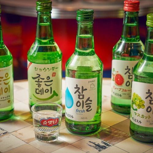 韓国のお酒も豊富！