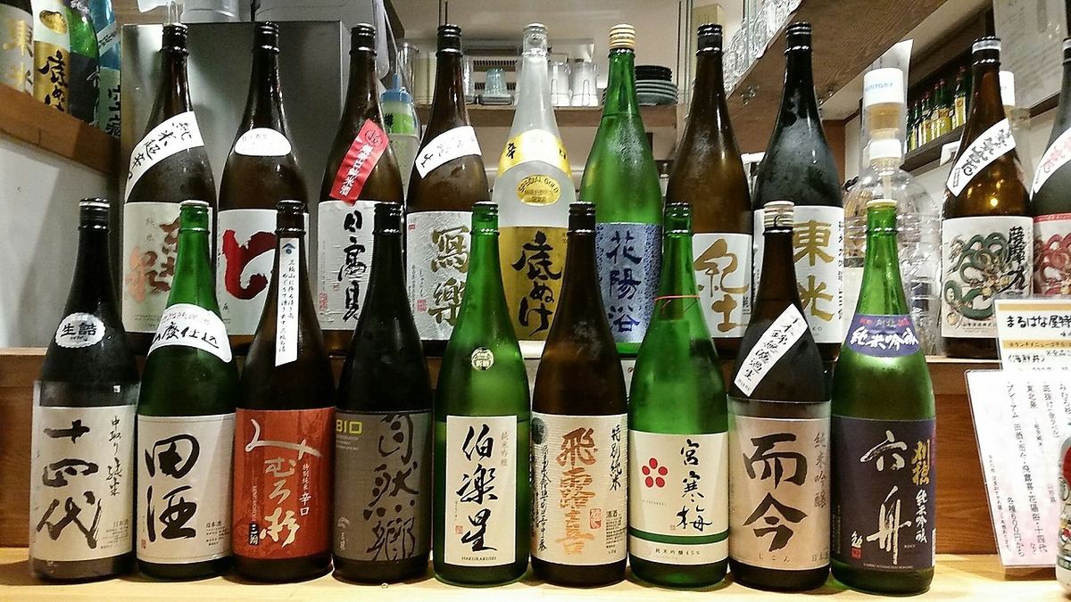 5 minutes on foot from the station! More than 25 kinds of carefully selected sake! Sour, shochu, wine etc. ♪