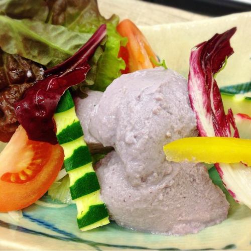 季節の豆腐サラダ