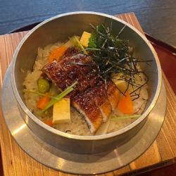 うなぎのひつまぶし風釜めし