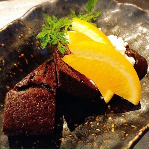 チョコレートシフォンケーキ