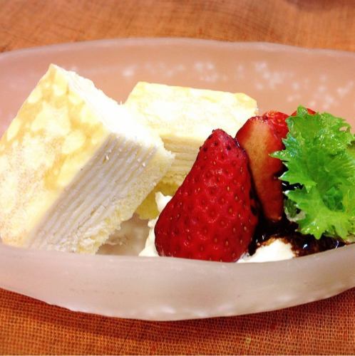 季節のアイスケーキ