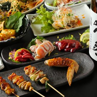 [Plenty of 17 items] Chicken BUTE deluxe course with 2 hours of all-you-can-drink☆17 items/5,000 yen (tax included)☆