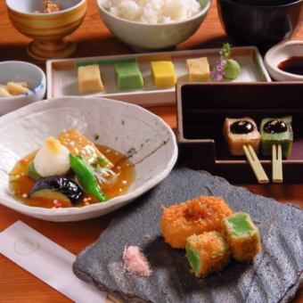 【土曜のランチタイム限定】生麩づくし御膳 ※数量限定につき、ご予約を推奨いたします◆2200円