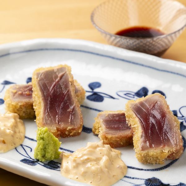 本まぐろのカツレツ ～赤ワイン醤油ソース～