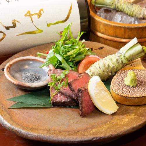 新登場。本わさびと神戸牛
