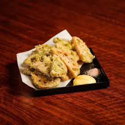 蓮根の磯辺揚げ