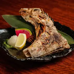 本日のカマ塩焼き