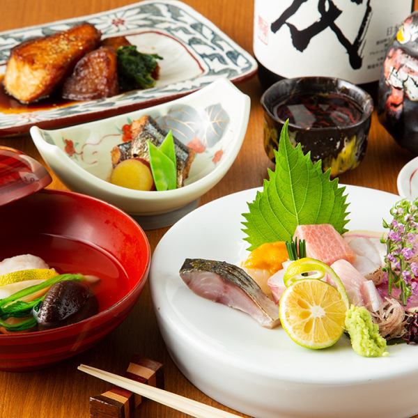 滋味満載！旬の味覚で織り成す『料理長おまかせコース』