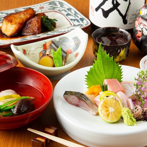 滋味満載！旬の味覚で織り成す『料理長おまかせコース』