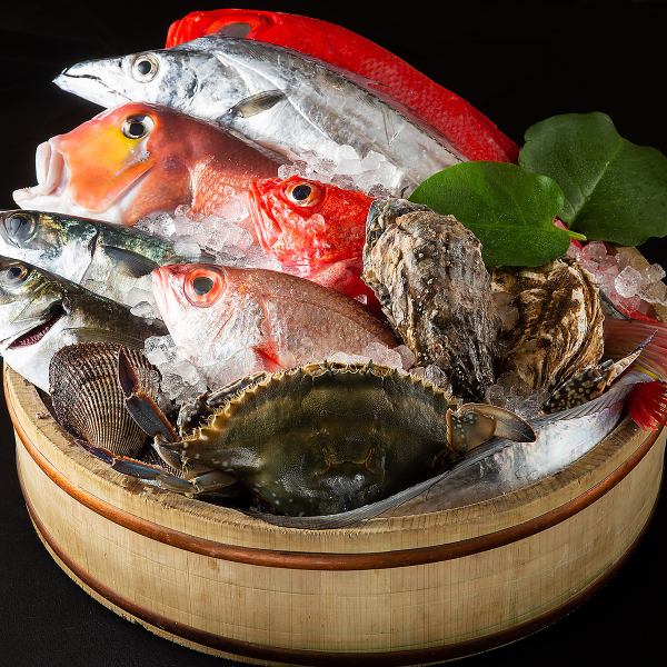 地元の旬魚を！粋で洗練された味わい