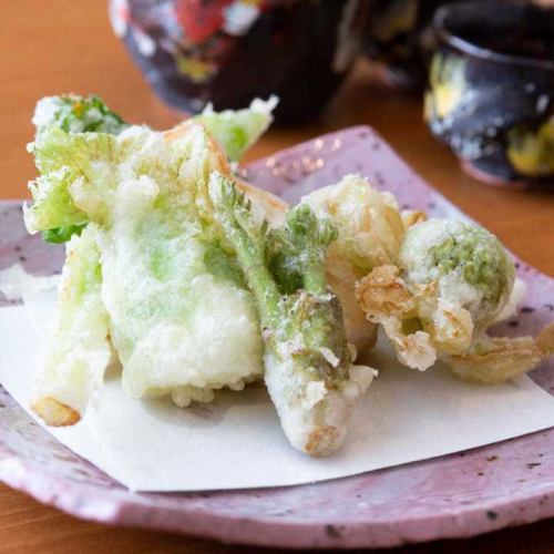 天ぷら盛り合わせ（三種・五種）