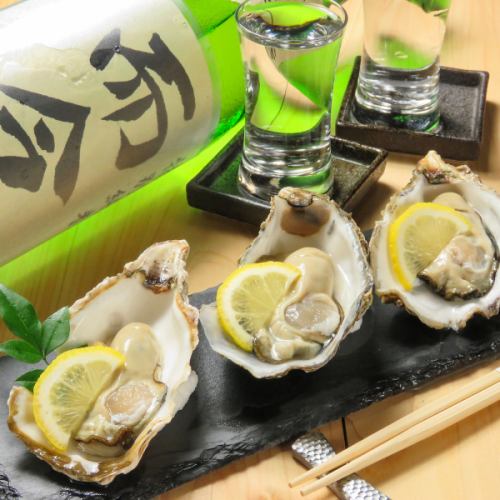 生牡蠣ポン酢