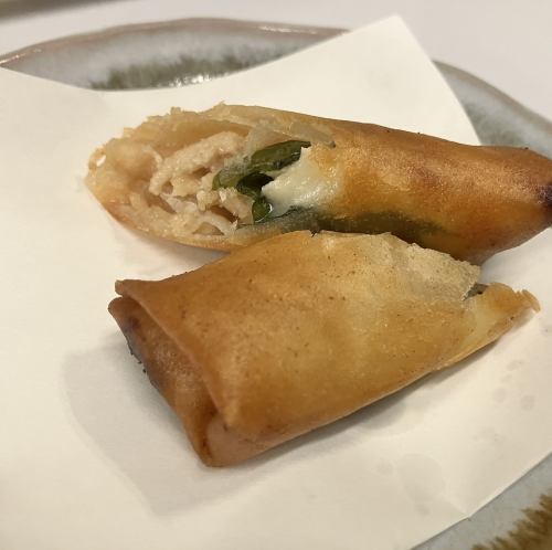 煮穴子の春巻き　　　1本
