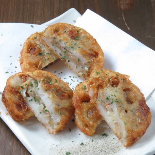 れんこんはさみ揚げ