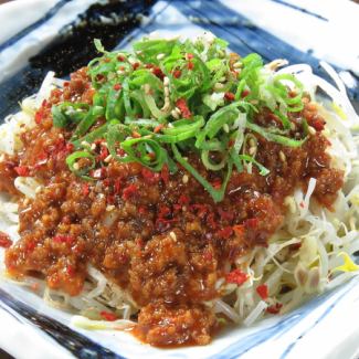 坦々もやし