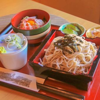 ランチメニュー　【蕎麦御膳　1815円】