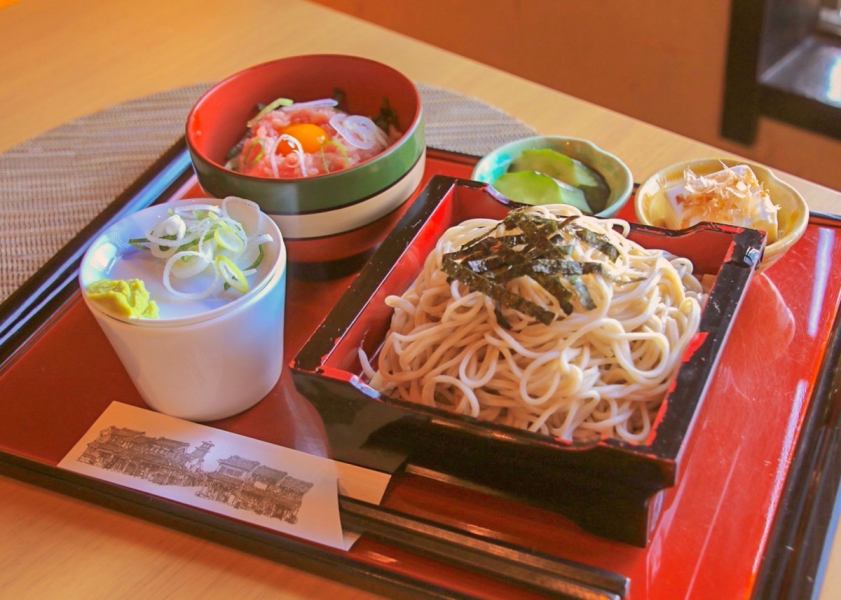 こだわりの蕎麦をご提供しています♪　【蕎麦御膳】