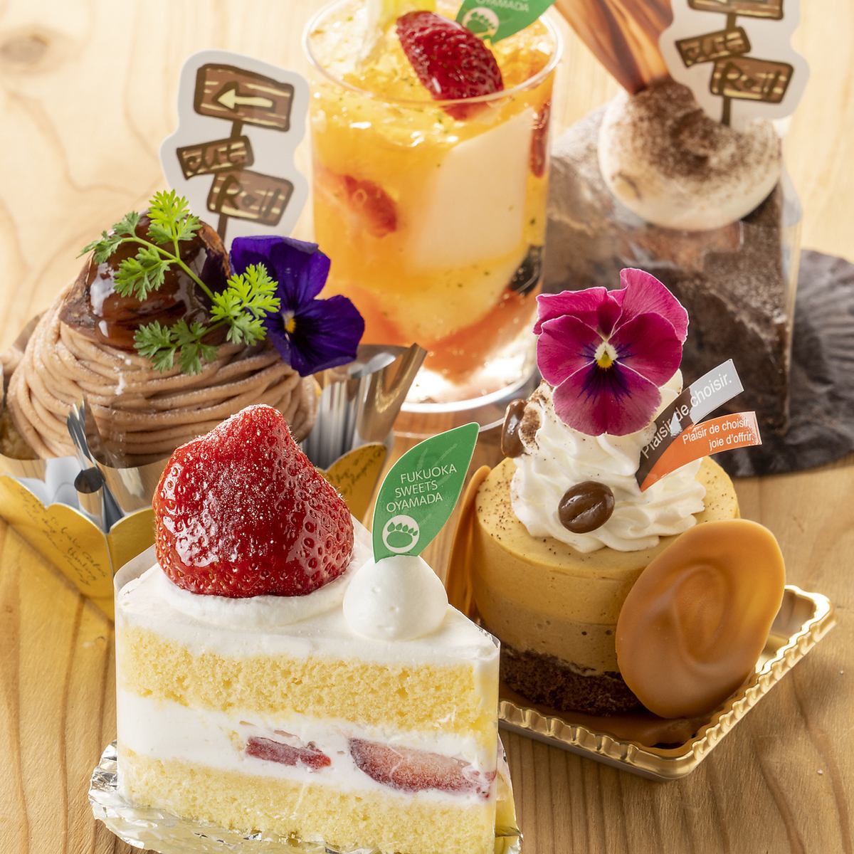 Various exquisite sweets are available ◎ Recommended for birthdays and anniversaries ♪