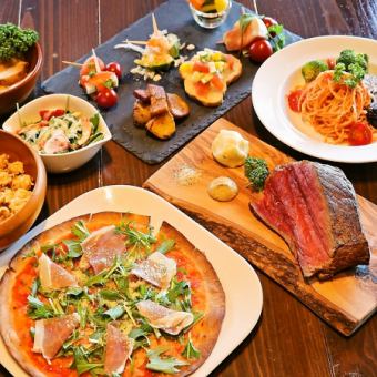 【肉女子会】豪華◎肉女子会コース全7品4,000円(税込)