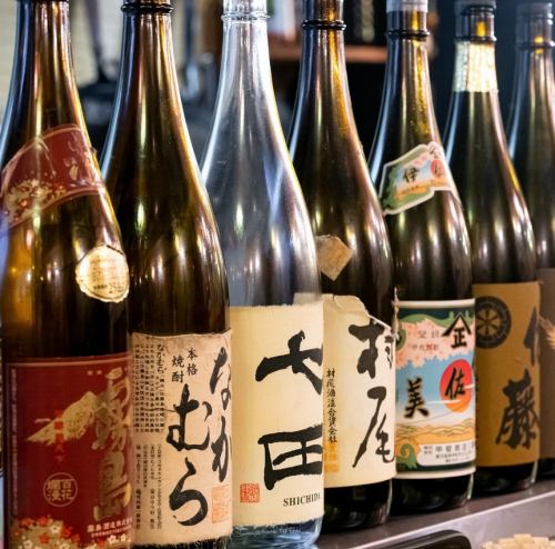 【種類豊富な地酒】