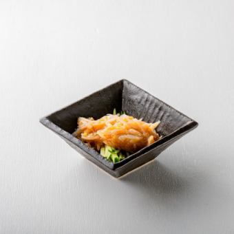 ハムマヨキャベツ/ざく切りトマト/セロリ浅漬け/梅水晶/梅たたきキュウリ