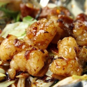 【명물!】철판 호르몬