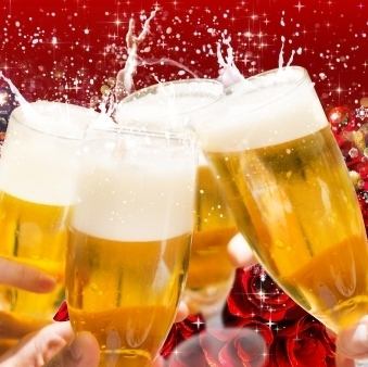 【2시간 저렴한 코스】이자카야 어른수 ◎꼬치 튀김 외 전 5품×2시간 음료 무제한 ※가열식 담배 한정의 좌석만