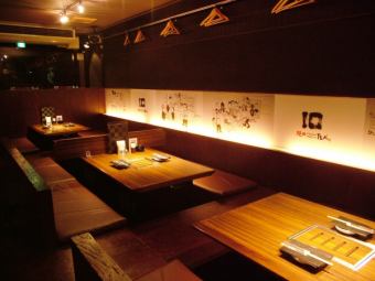 It will be a popular seat for small corporate banquets and families ♪