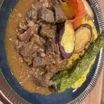 ジビエを使ったスパイスカレー＆ジーラライス