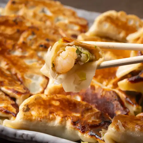国産にこだわった自家製餃子