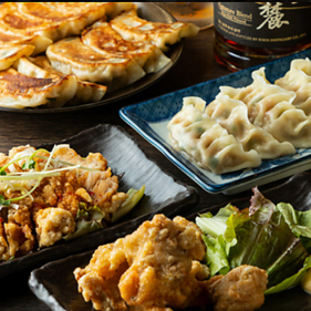 肉厚餃子が自慢の中華・居酒屋