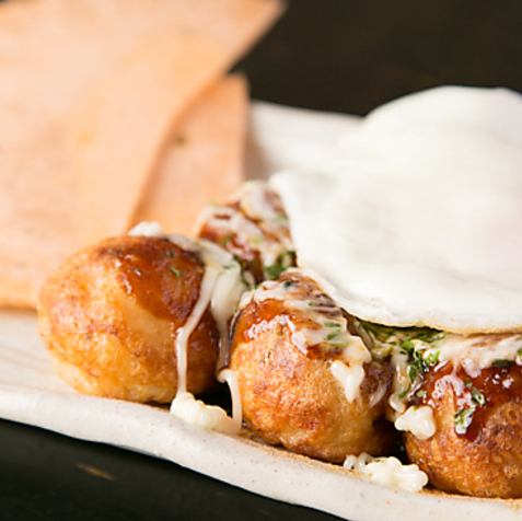 【特制酱料】章鱼脆片煎蛋(6片)