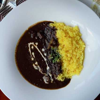 Parfait Shop's Black Beef Tendon Curry