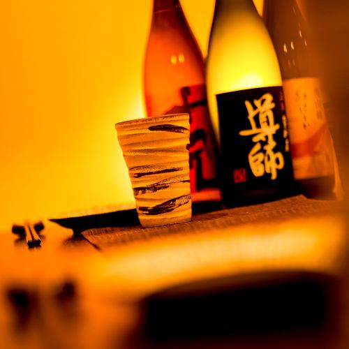九州料理にピッタリの厳選銘酒を豊富に取り揃えています