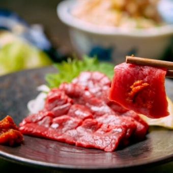 会津馬刺し　もも